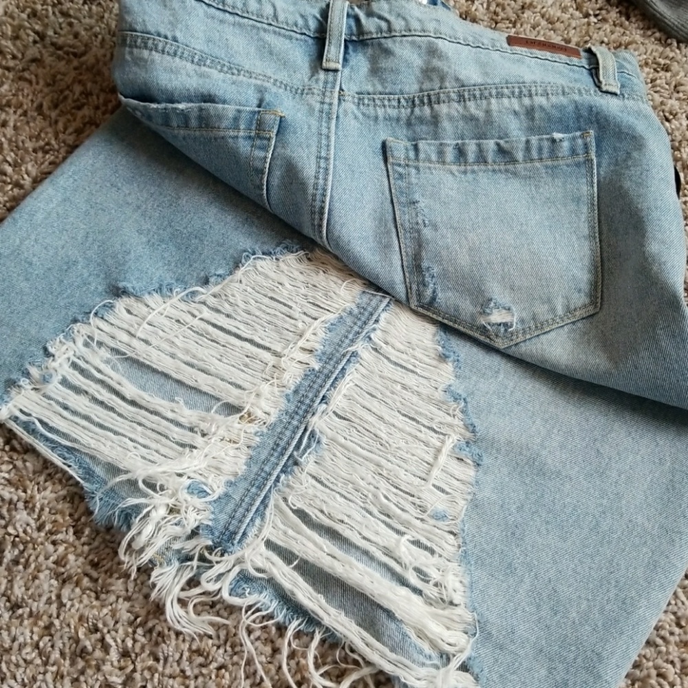 Jeans destroyed very stylish skirt - Picture 6 of 8
